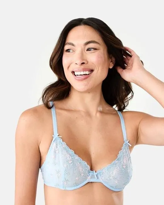 Soutien-gorge en armature de la coupe souple coordonnée Mesh