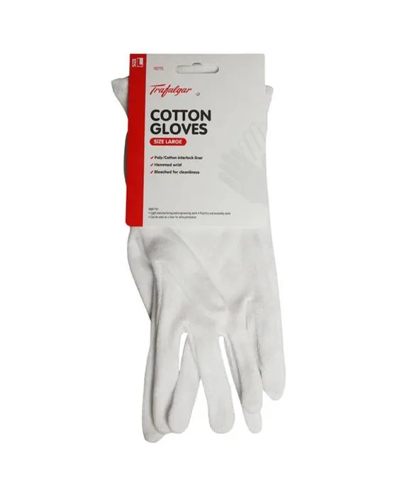 Gants de coton Trafalgar Grand
