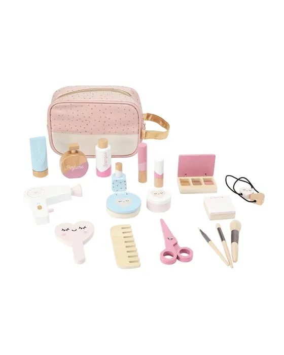 Set de beauté en bois de 20 pièces