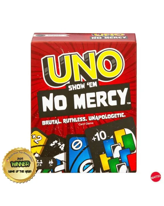 UNO ne leur montre pas de jeu de carte de la miséricorde
