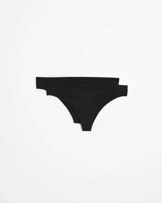Cible Femme 2 Pack Super Soft G-String Slips