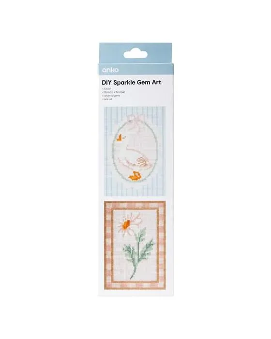 2 packs bricolage art de la gemme sparkle - chalet
