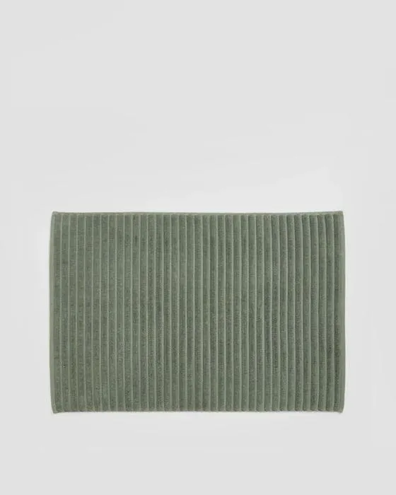 Tapis de bain pivotant de luxe égyptien - vert