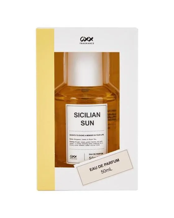 OXX Parfum Sicilien Soleil Eau De Parfum 50ml - Bergamote, citron et thé noir