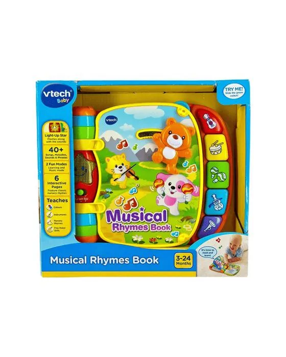Livre de rythmes musicaux VTech - Jaune