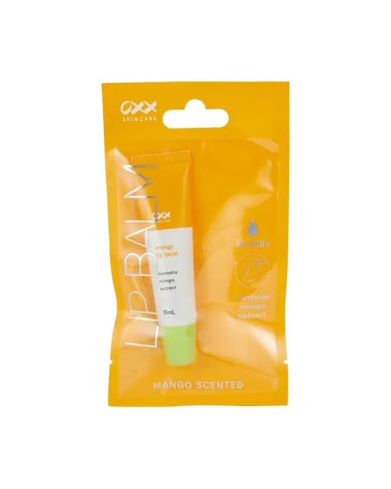 Baume à lèvres OXX pour soins de la peau 15ml - Parfumé à la mangue