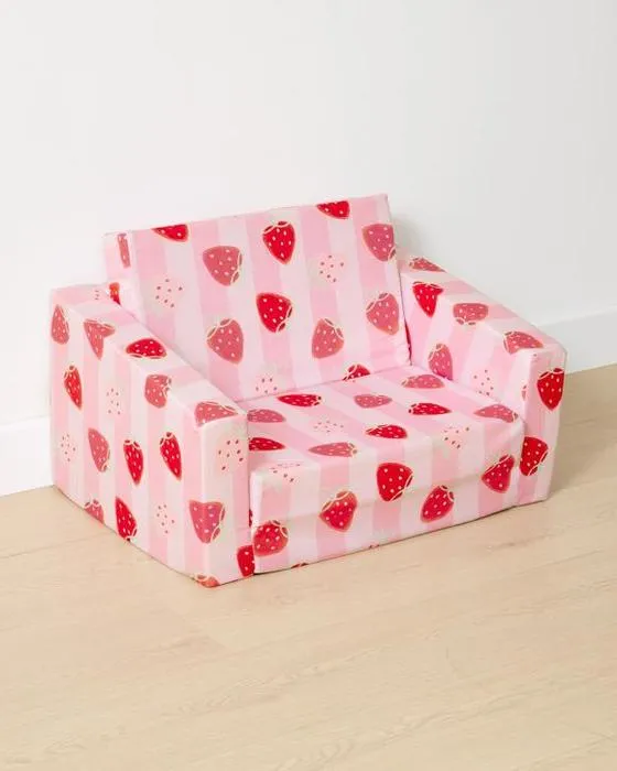 Canapé à flipout - Fraise