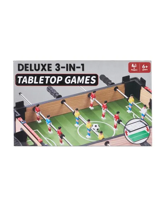 Jeux de table 3-En-1 de luxe