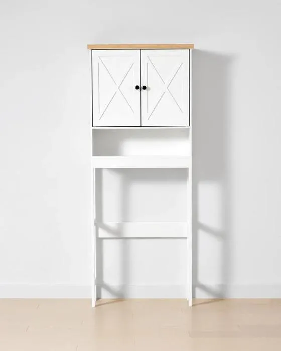 Camille 2 cabinet de porte - blanc