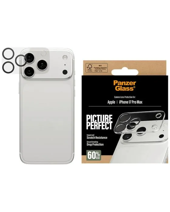 PanzerGlass ImageProtecteur de verres parfait iPhone 17 Pro Max