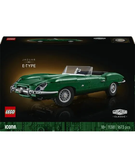 Icônes LEGO Jaguar E-Type 11381