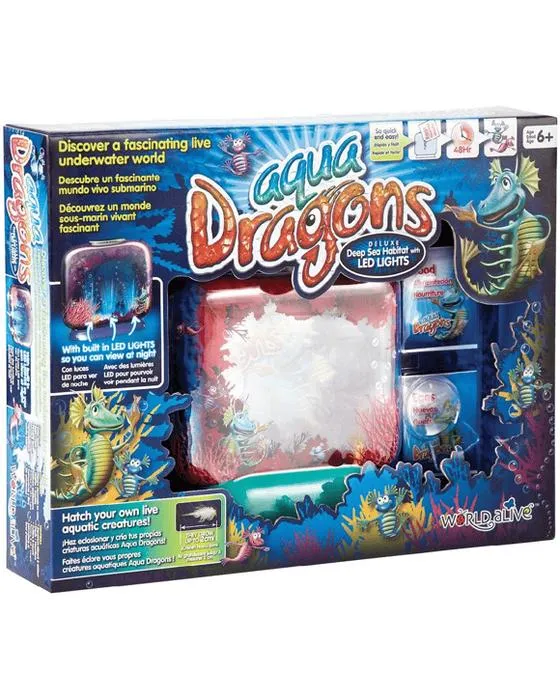 Aqua Dragons Deep Sea Habitat avec lumières LED