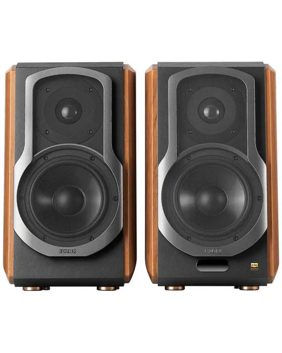 EDIFIER S1000MKII Premium HIS Librairie haut-parleur Brown