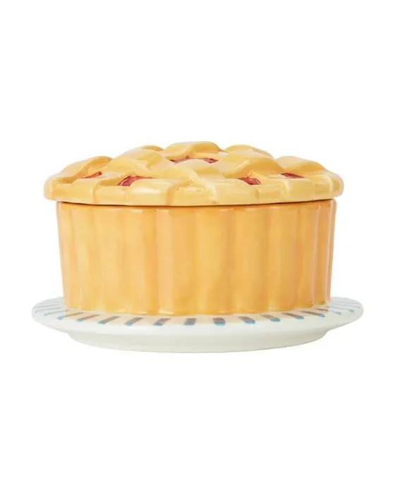 Bougie en céramique à tarte à la pomme
