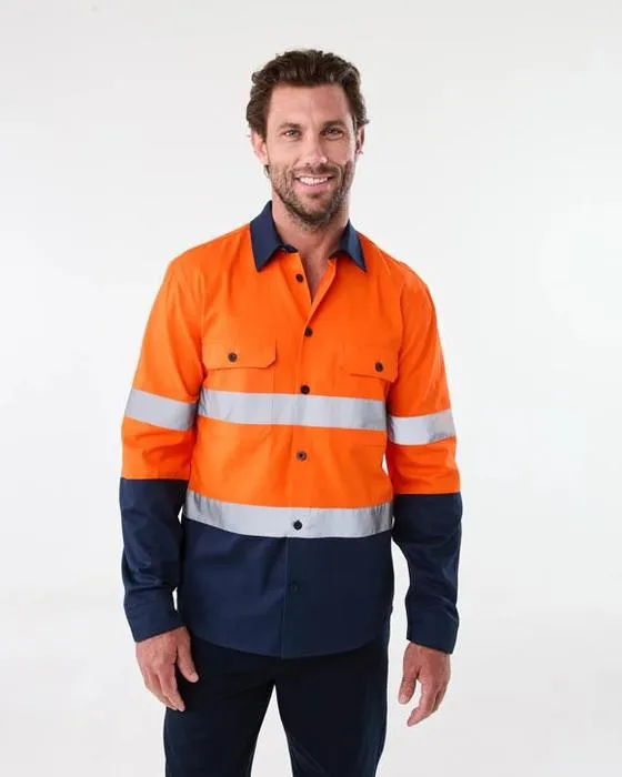 Vêtements de travail Hi-Visiblité Manche Longue Chemise réfléchissante