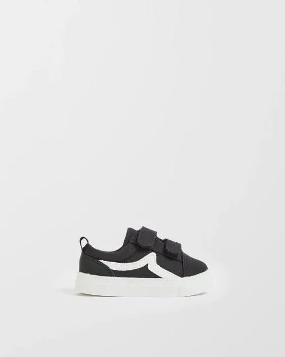Cible bébé premier Walker Skate Canvas Sneakers