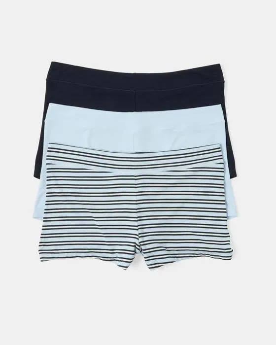 3 Pack Bamboo Blend Boyshort Slips