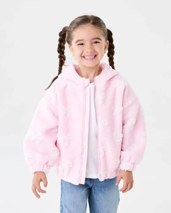 Sherpa a doublé le zip par Hoodie