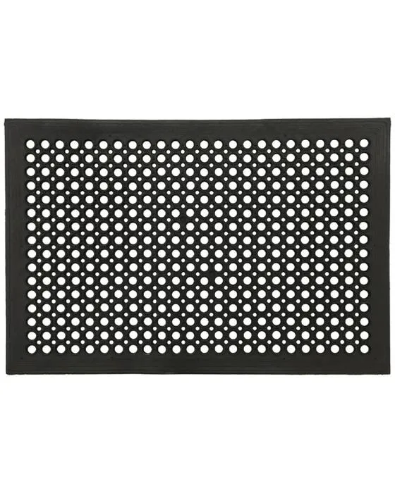 Tapis en caoutchouc nid d'abeille 600 x 900mm