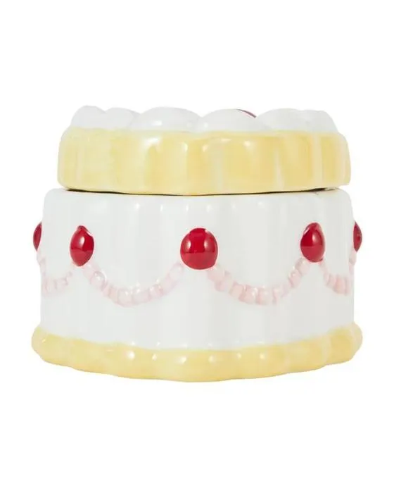 Bougie de thé au coeur en céramique