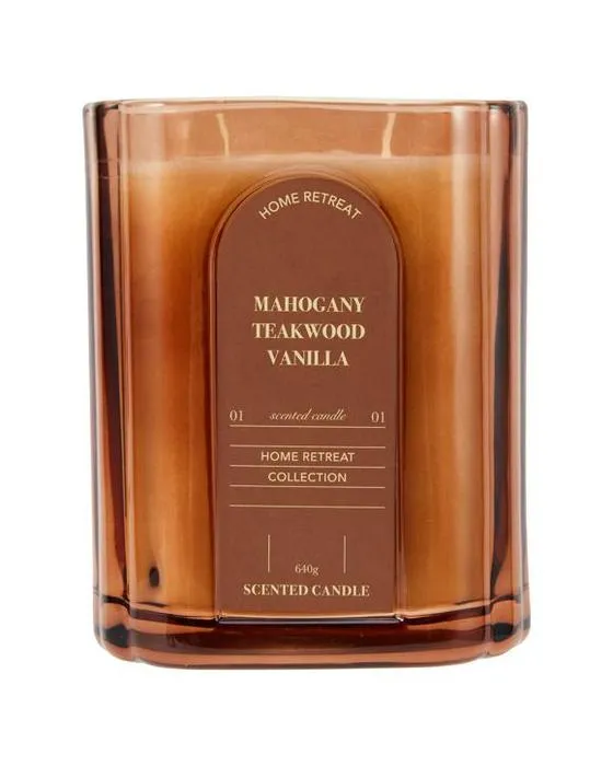 Retreint Extra Grande Bougie Acajou