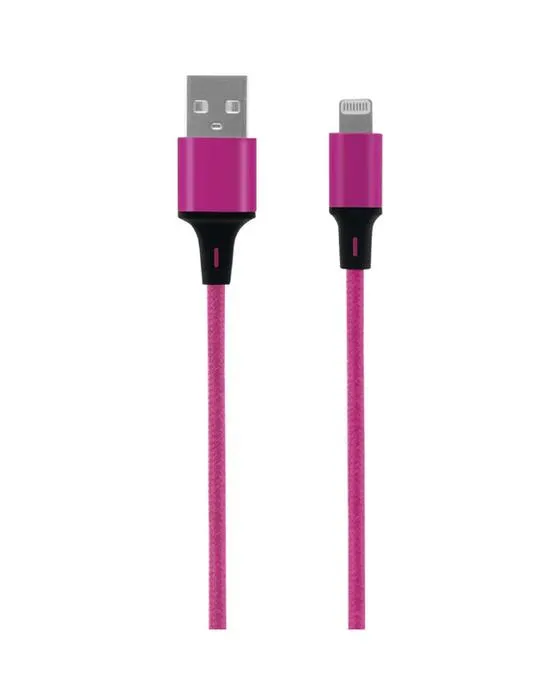 Otto Lightning vers USB-A Chargeur Câble 2m rose