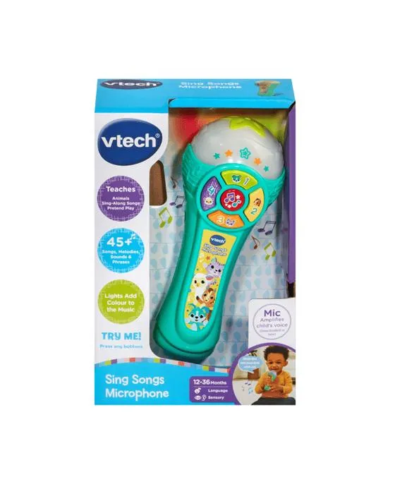 VTech Sing Songs Microphone - Vert