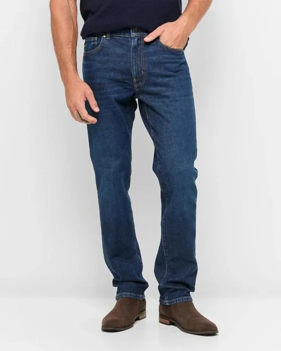 Cible homme droite à la hauteur de Jeans denim