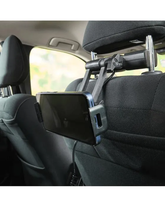 Chargeur de voiture avec support - Noir