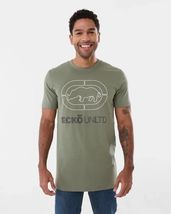 T-shirt longue ligne de licence Ecko
