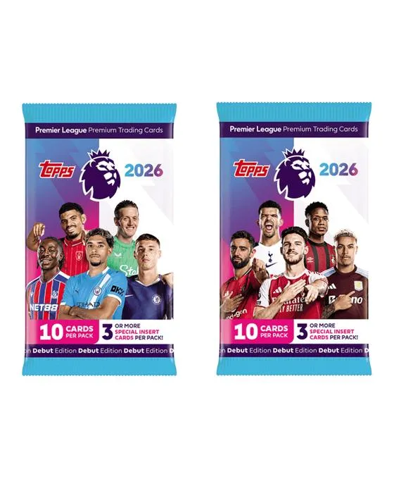 Topps Premier League 2026 Cartes de trading - Assortiment