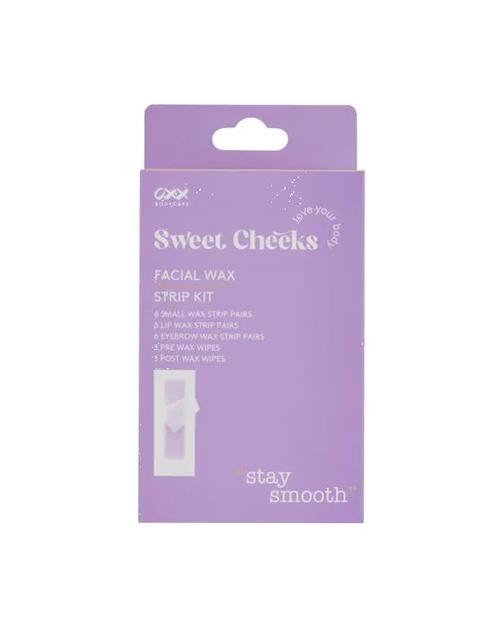 OXX Soin du corps Sweet Cheeks Facial Wax Strip Kit