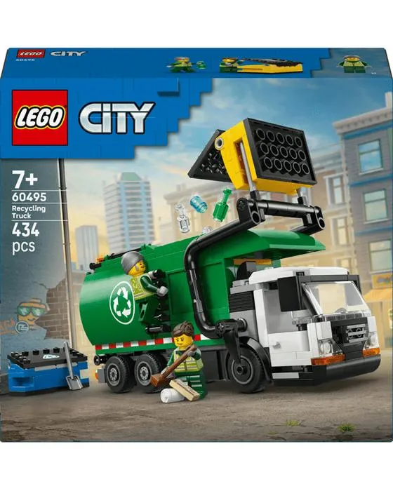 Camion de recyclage LEGO City 60495