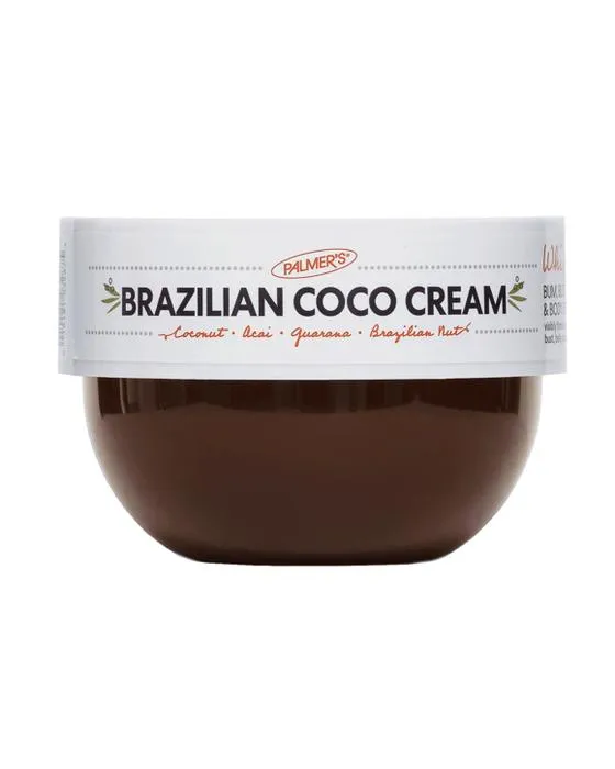 Palmers huile de coco formule Coco brésilien fouetté Bum, buste et crème du corps 250g - Vitamine E - brun