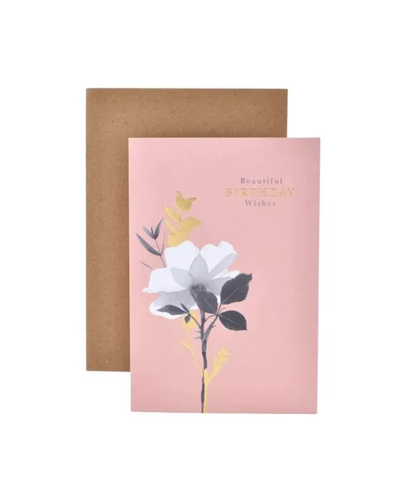 Carte d'anniversaire Hallmark - Magnifiques vœux d'anniversaire