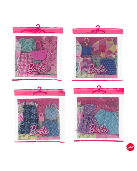 2 Pack Barbie Accessoires de mode - Assortiment