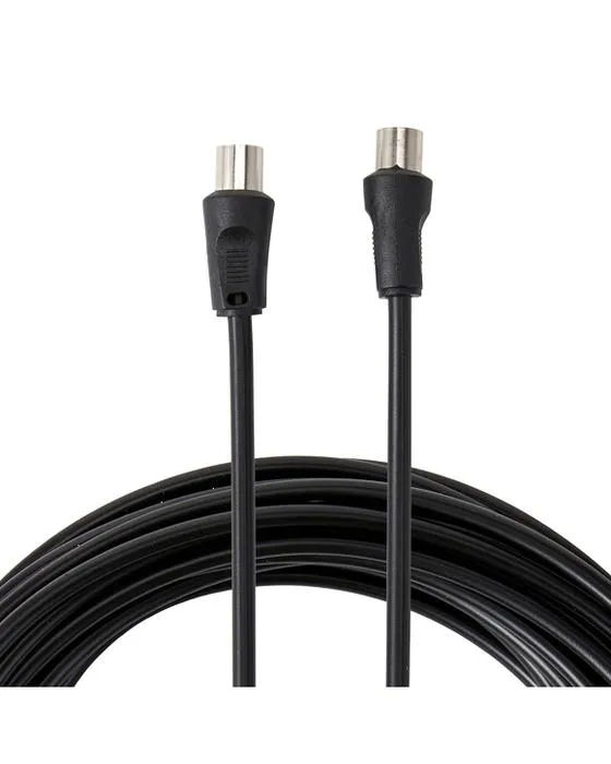 Câble d'antenne coaxial avec adaptateur - 6m