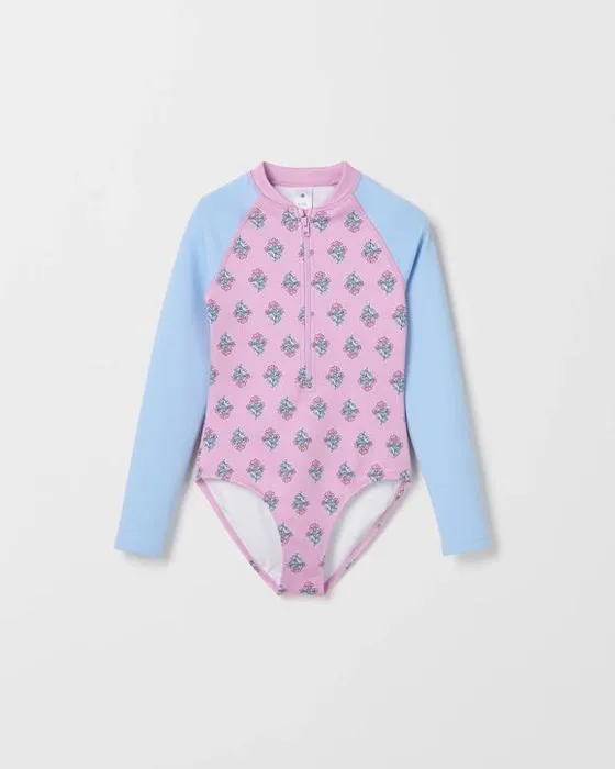 Ciblez des enfants surf combinaison longue manches