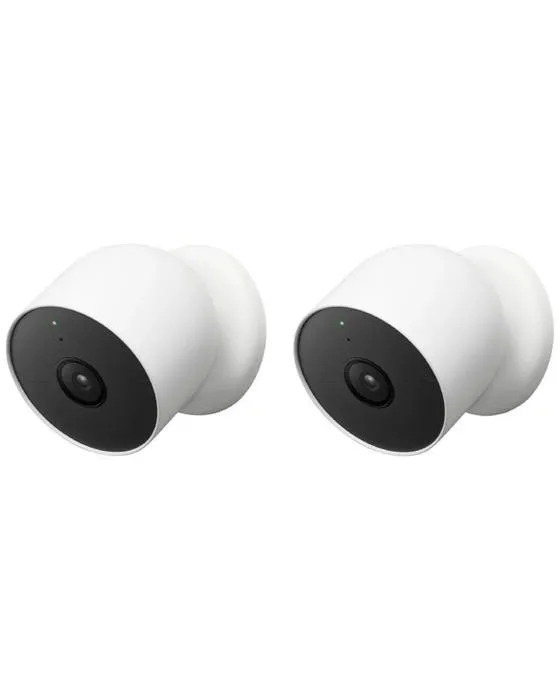Google Nest Cam Batterie à l'extérieur / intérieur 2 Pack