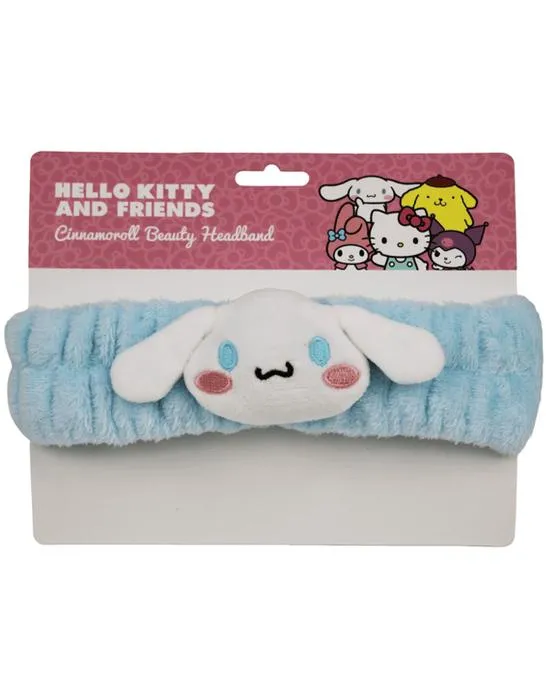 Sanrio Hello Kitty et amis Cinnamoroll Bandeau de beauté - Bleu
