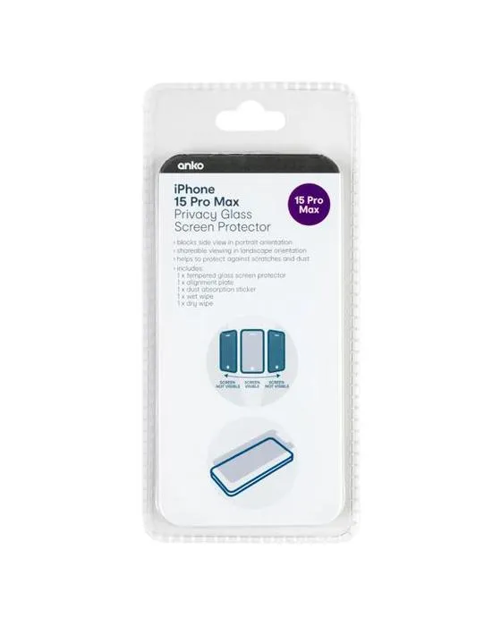 Protection de l'écran de protection de la vie privée de Pro Max