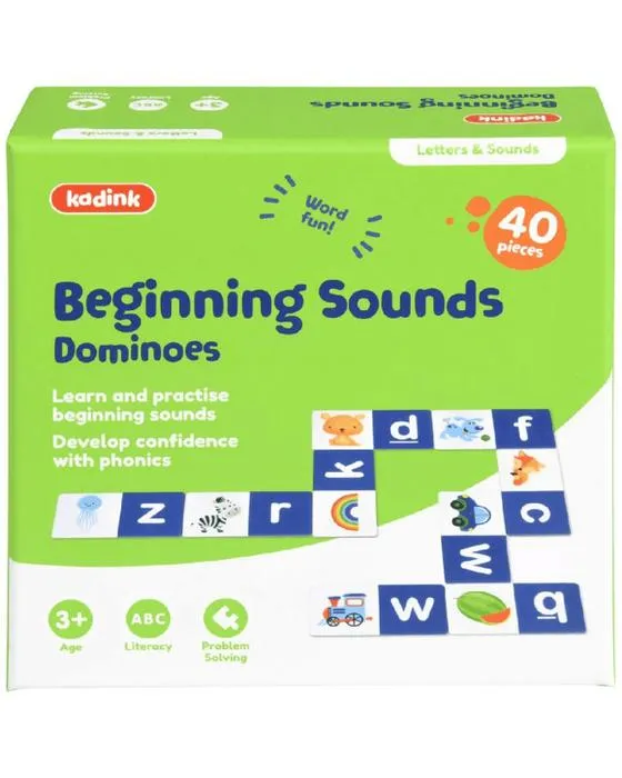 Kadink Dominoes Début de sons 40 Pack