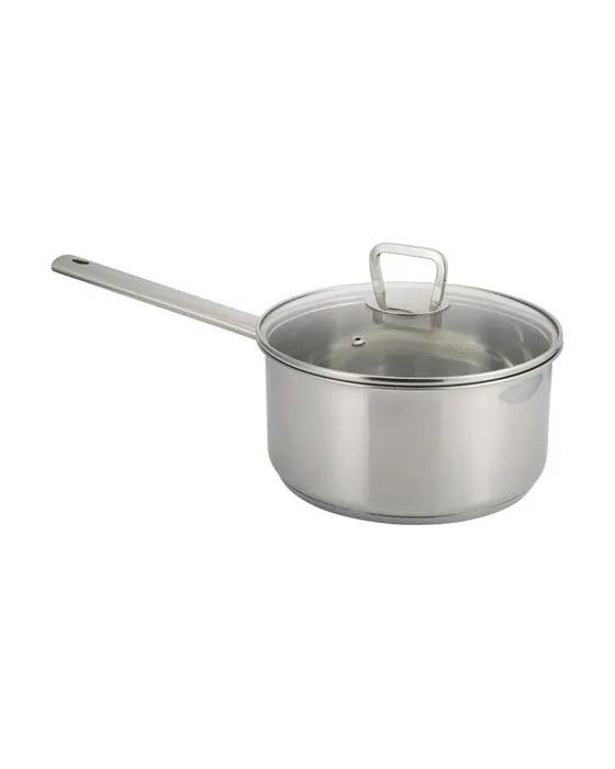Sauce en acier inoxydable de 20cm avec base en aluminium