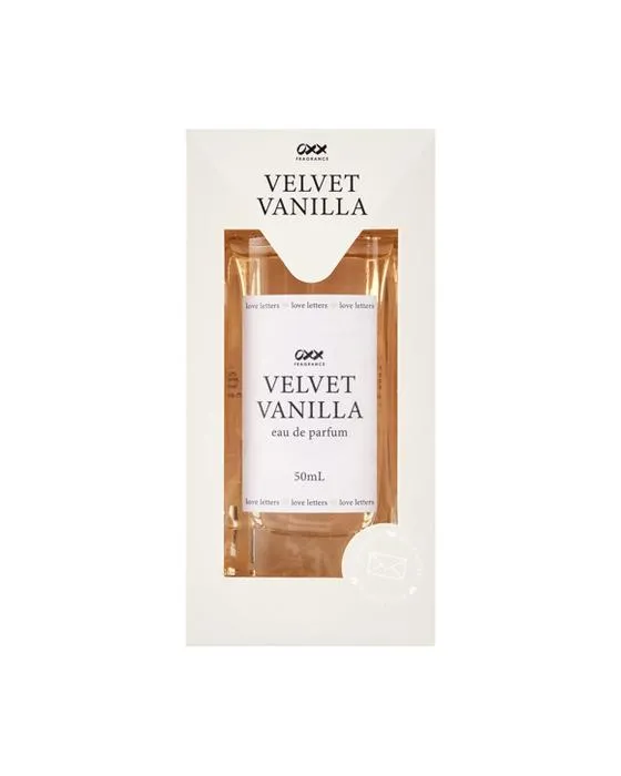 OXX Parfums Lettres d'Amour Velvet Vanilla Eau De Parfum 50ml