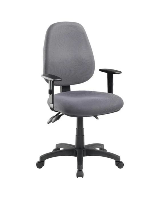 Pago Matrix II Plus Chaises de dessin gris à bras réglables