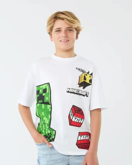 T-shirt de licence pour Minecraft