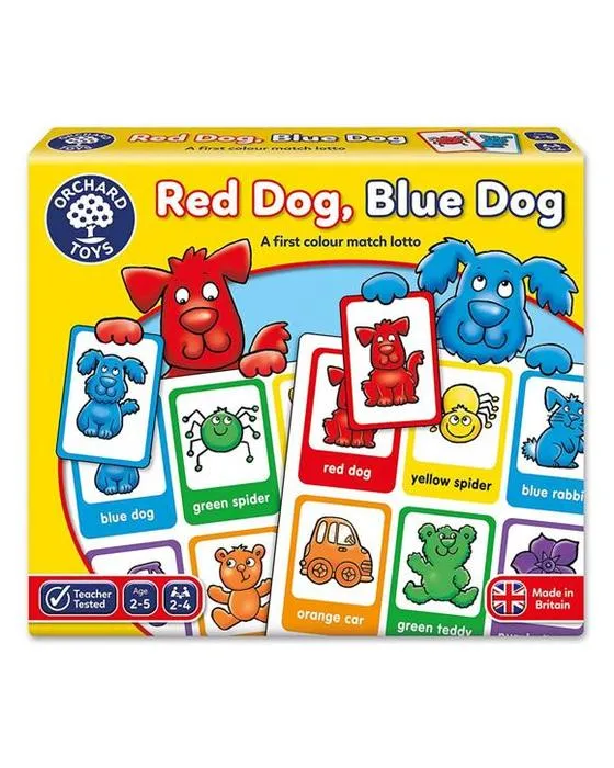 Jouets de verger chien rouge, Blue Dog jeu de puzzle éducatif