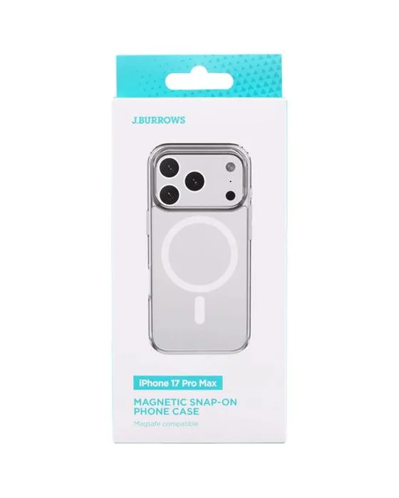 J.Burrows MagSafe Case iPhone 17 Pro Max Effacer