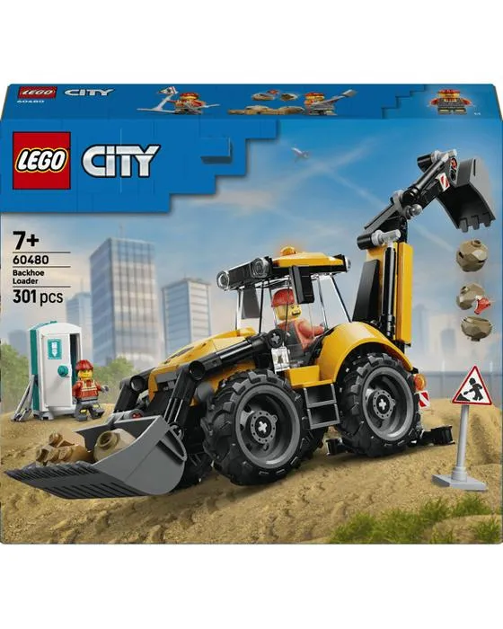 Chargeur de rétrocabine jaune LEGO City 60480