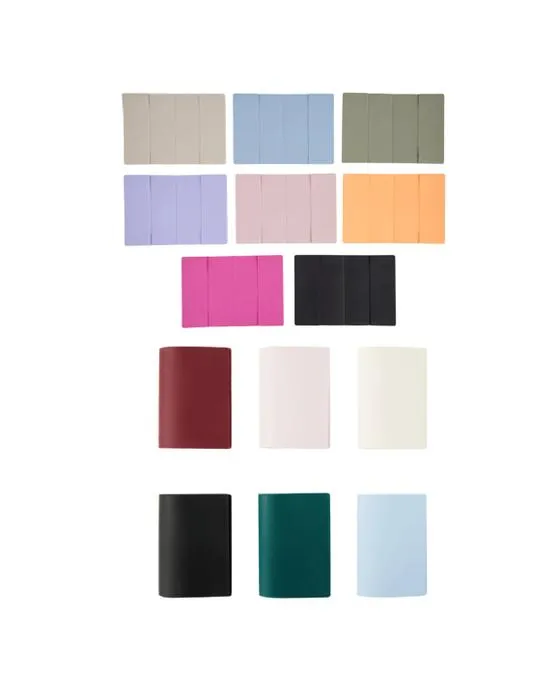 Titulaire d'un passeport en silicone - Assortiment
